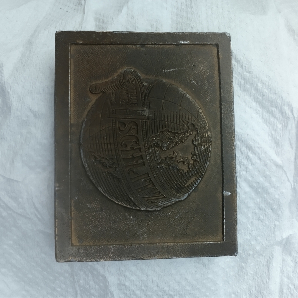 Schlitz Vintage Metal Belt Buckle